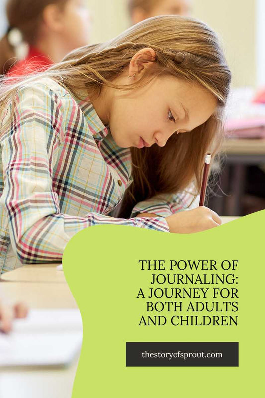 children writing