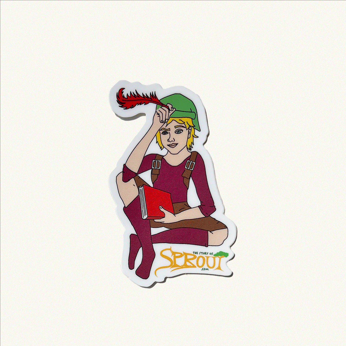 Story of Sprout Sticker