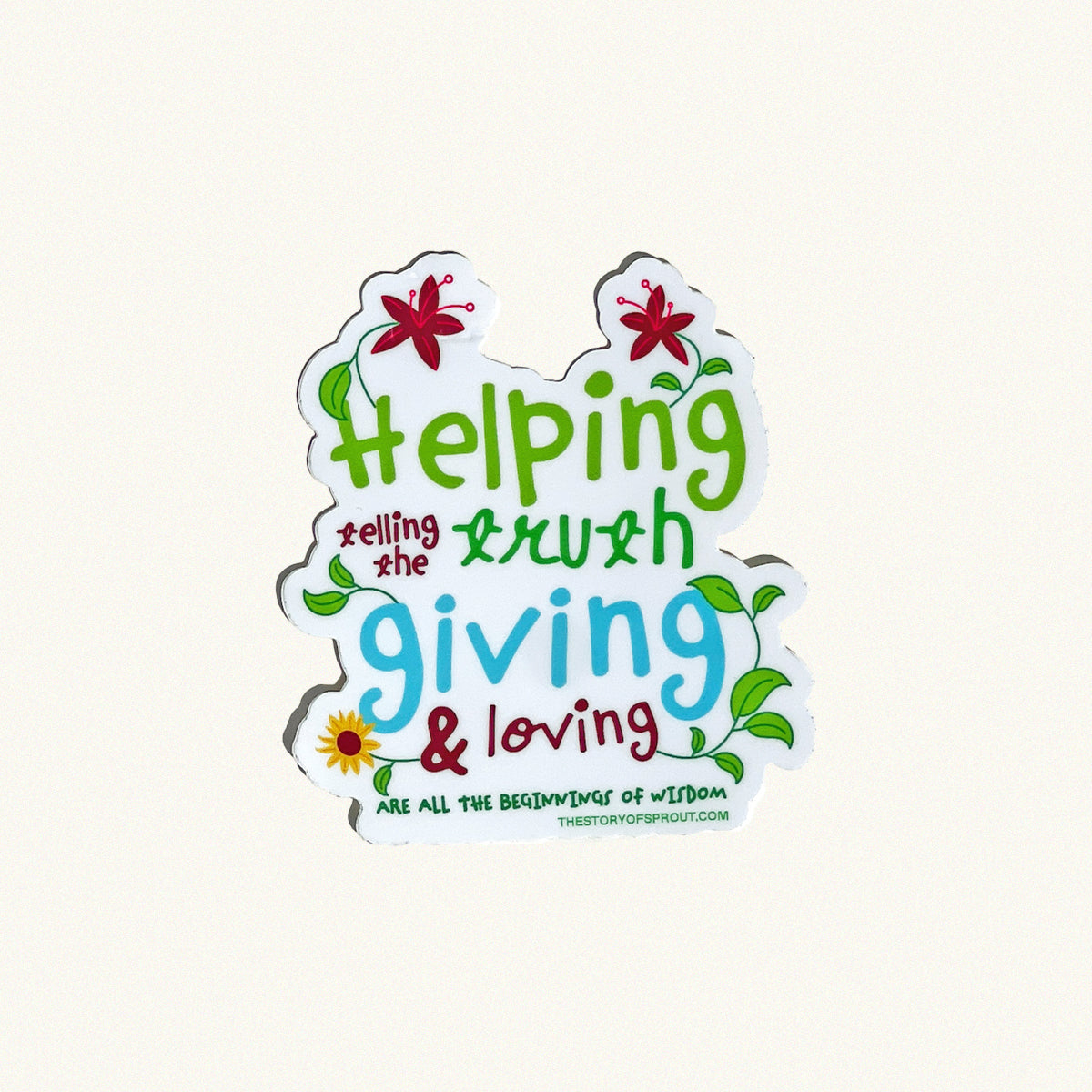 decorative stickers for kids the story of sprout